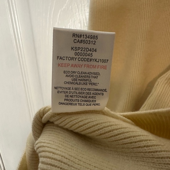 For Love And Lemons Cream Knit Dress XS NWT - Picture 7 of 9